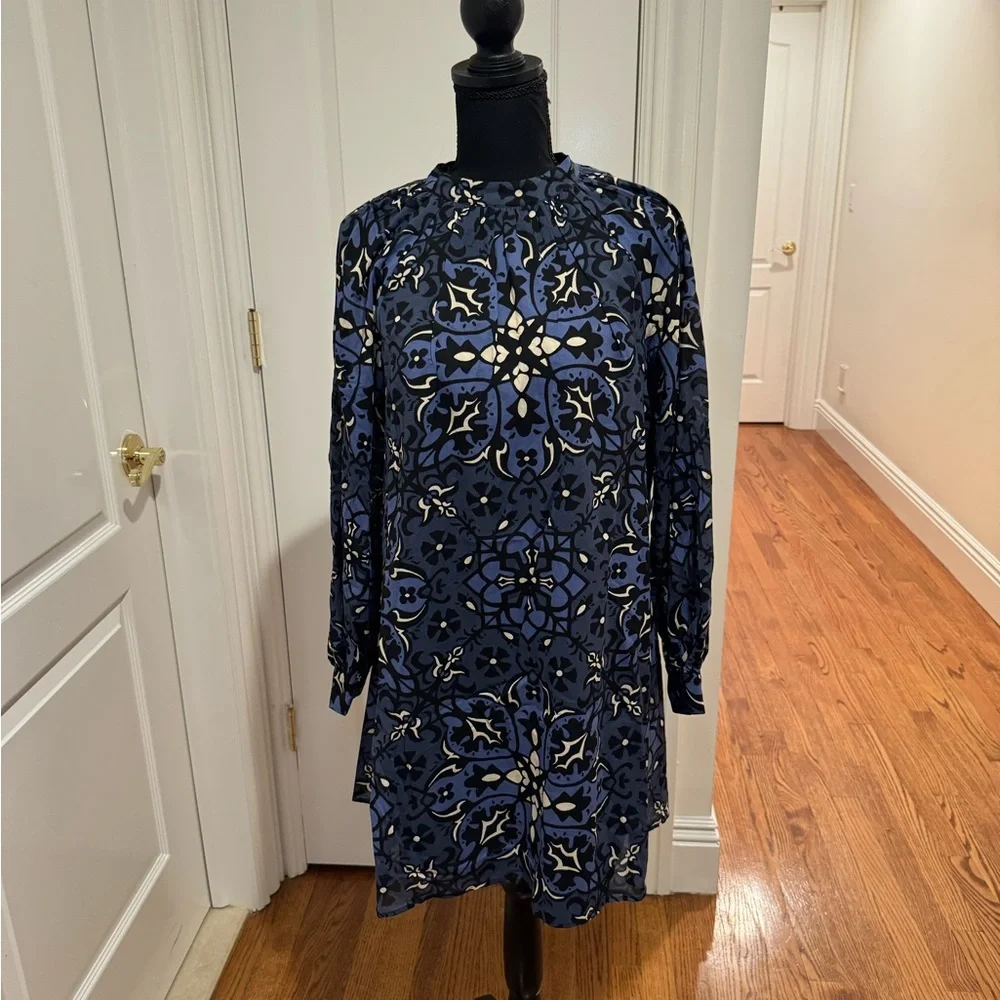 NWT Joie (REVOLVE) Zariah Printed Cotton Mini Dress Spring Babydoll‎ Summer